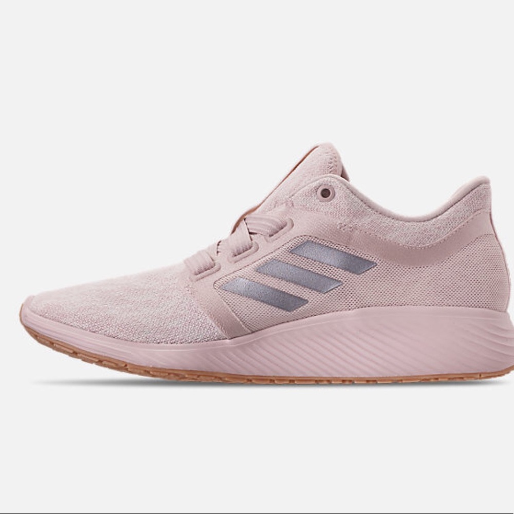 Adidas Pastel Pink White Metallic Silver 9 9.5 10 - Picture 3 of 4